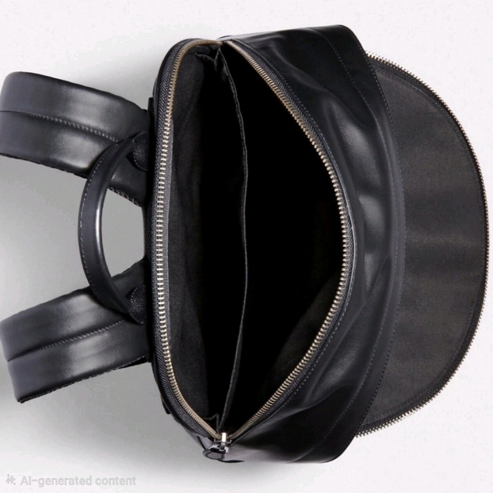 Coach West Backpack Signature Canvas Charcoal Black NWT 2736 Unisex Laptop Bag - Picture 3 of 16